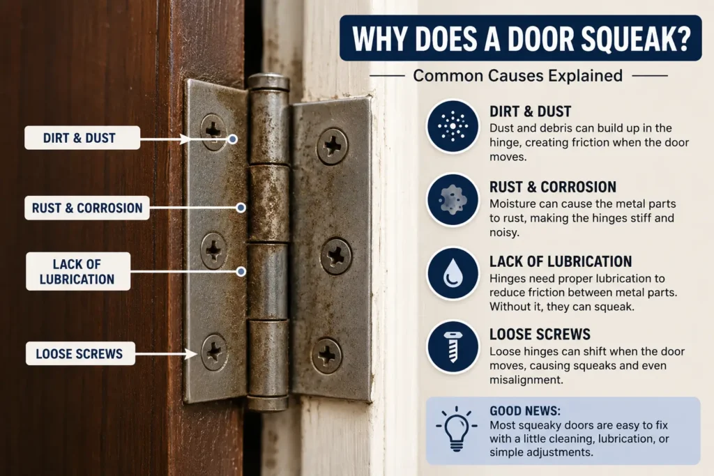 Why Does a Door Squeak?