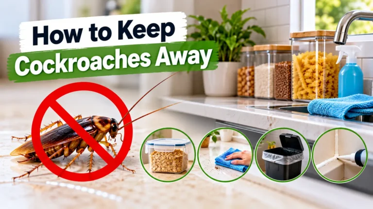 how to keep cockroaches away